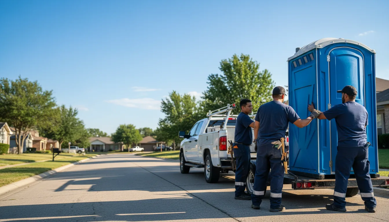 Portable Toilet Rental in Edgerton, KS near me